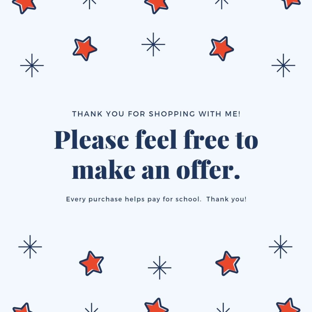 Thank you for shopping with me!